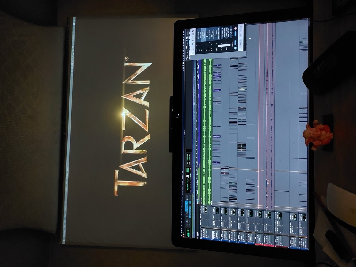 Tarzan Pro Tools session